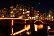Amsterdam at night