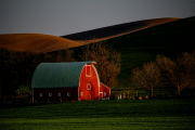 The Palouse Red Barn